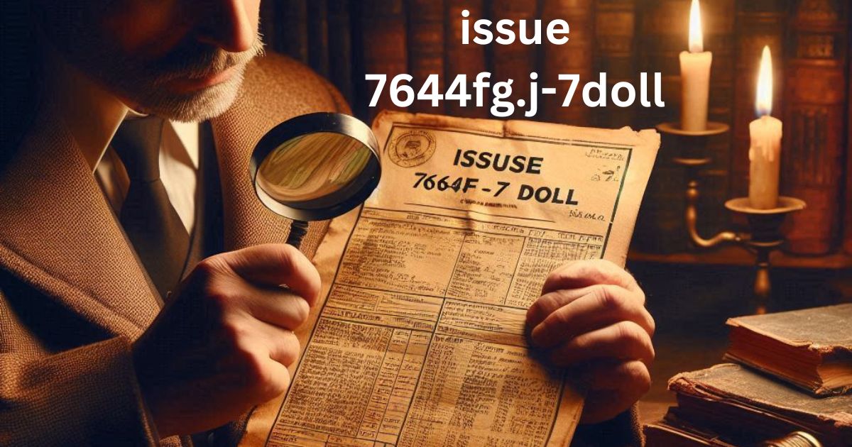 Recognize data 7644fg.j-7doll: What it is and the method for fixing It without issues