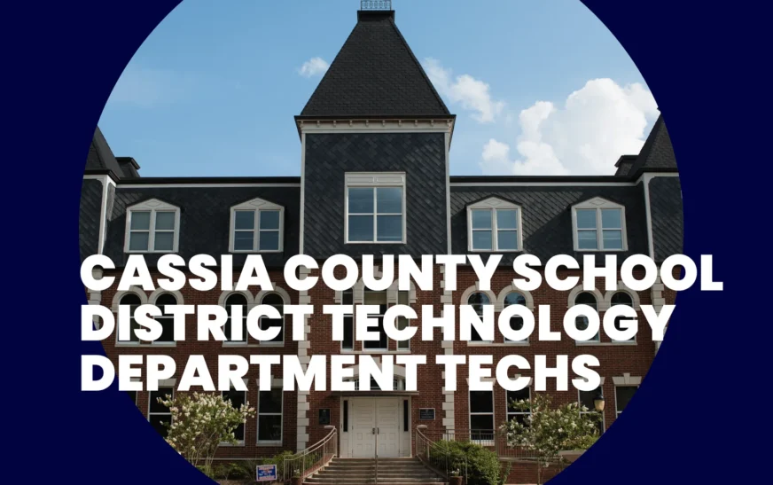 Cassia County School District Technology Department Techs